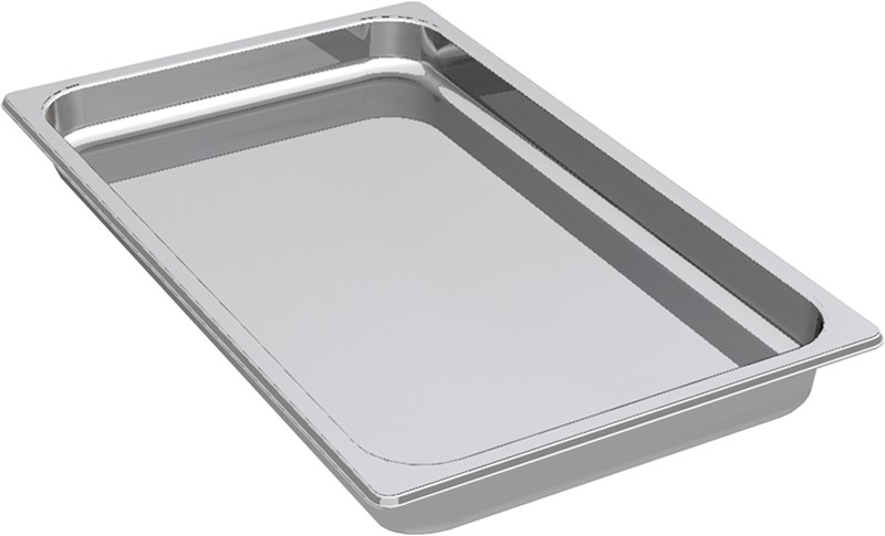 BAC INOX GN 1/1, HAUTEUR 4 CM
