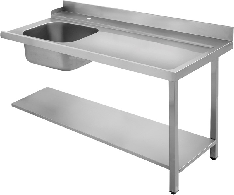 TABLE DE TRIAGE AVEC CUVE - SORTIE DU PANIER A GAUCHE