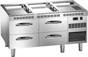 BANQUE RÉFRIGÉRÉE -2°C ÷ +10°C - 4 TIROIRS