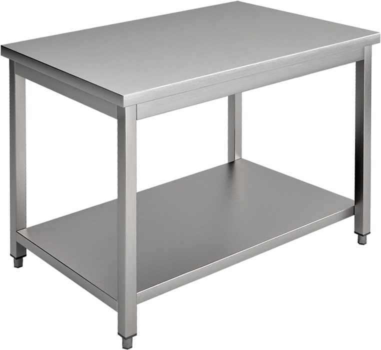 TABLE AVEC PLAN DEUX BORDS FRANCS 120 CM