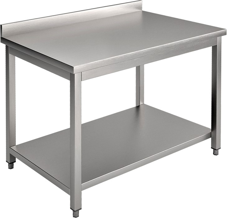 TABLE AVEC DOSSERET ARRIÈRE 120 CM