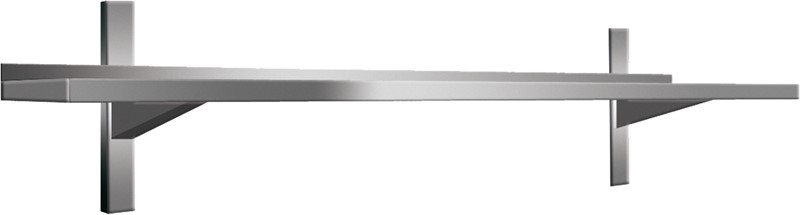 Etagère murale en acier inox AISI304, 120 cm