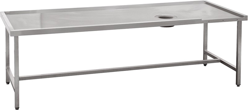 TABLE DE TRIAGE AVEC TROU - SORTIE DU PANIER A DROITE