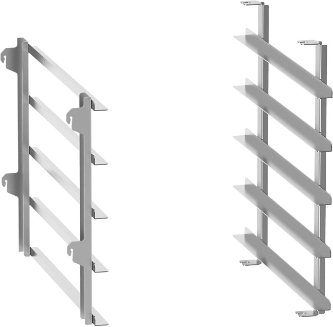 ÉCHELLE PORTE-PLATS 60X40 CM POUR FOURS ACT.O 6 X GN 1/1