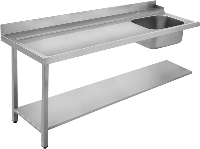 TABLE DE TRIAGE AVEC CUVE - SORTIE DU PANIER A DROITE