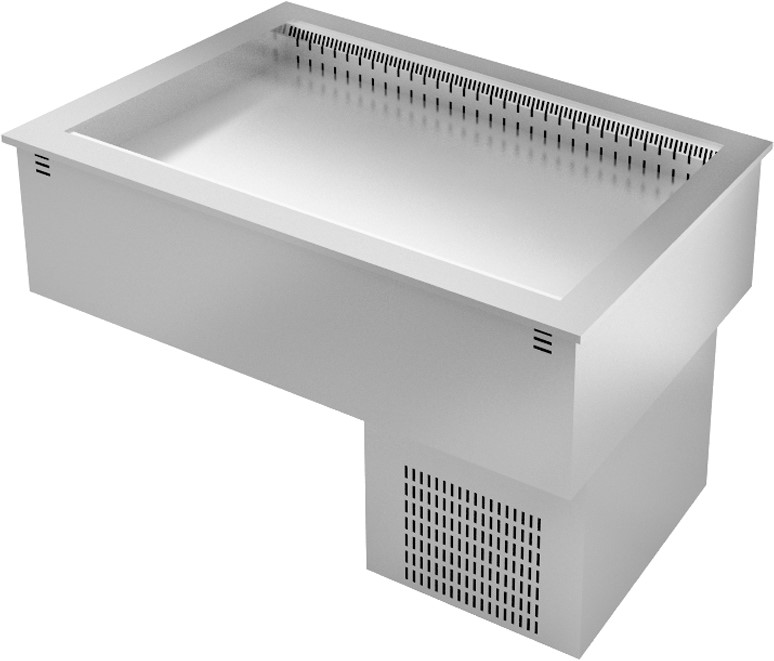 ÉLÉMENT CUVE RÉFRIGÉRÉE VENTILÉE DROP-IN - 3 GN