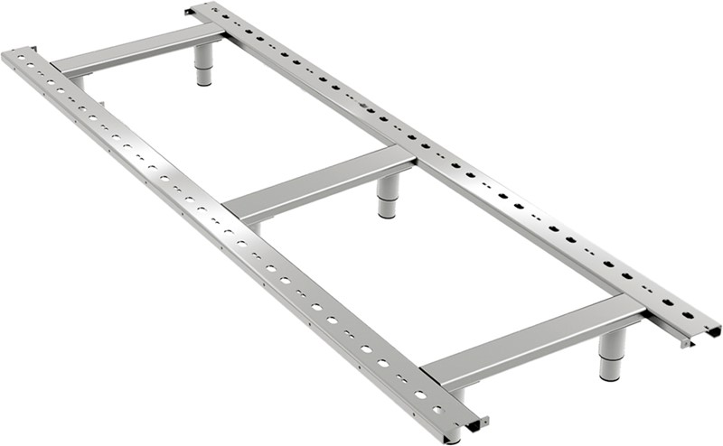 BASE STRUCTURE PLURI-ÉLÉMENTS 6 PIEDS - 240 CM