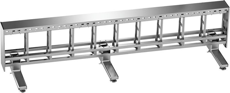 STRUCTURE DE SOUTIEN 400 CM IMPLANTATION ADOSSEE