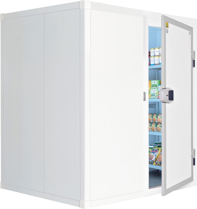 CHAMBRE FROIDE, ÉPAISSEUR DU PANNEAU 6 CM, HAUTEUR INTERIEURE 203 CM, 10 MC