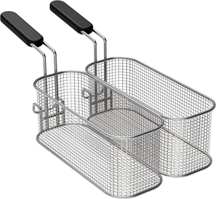 2 PANIERS POUR FRITEUSE CUVE 9/11/14 L