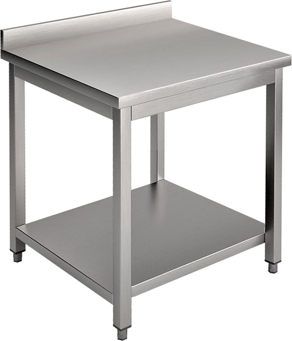 TABLE AVEC DOSSERET ARRIÈRE 80 CM