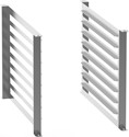 STRUCTURE PORTE-PLATS POUR SOUBASSEMENT OUVERT TATT61