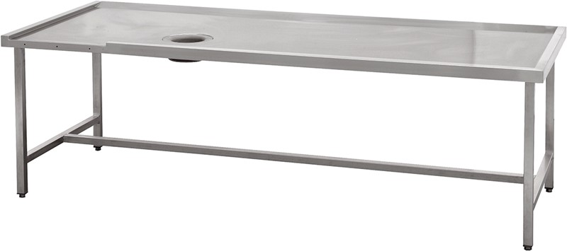 TABLE DE TRIAGE AVEC TROU - SORTIE DU PANIER A GAUCHE