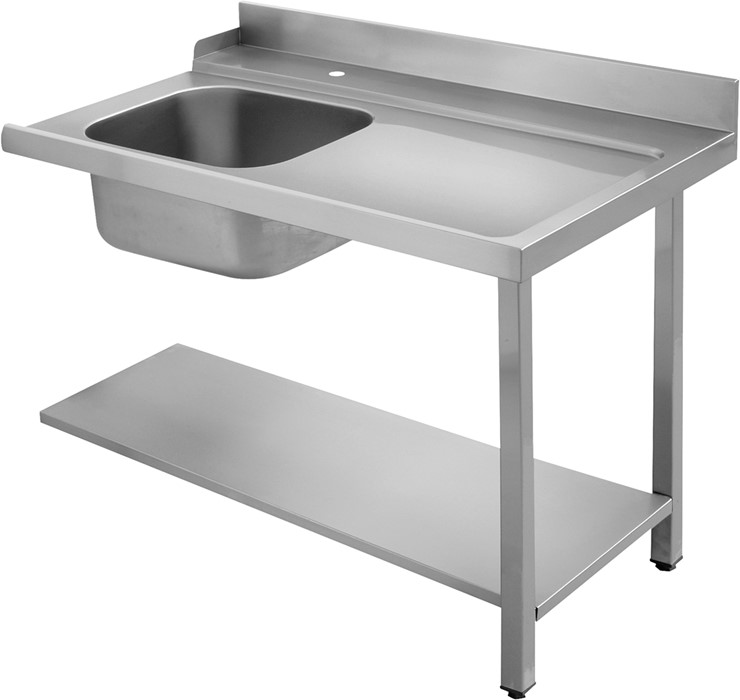TABLE DE TRIAGE AVEC CUVE - SORTIE DU PANIER A GAUCHE